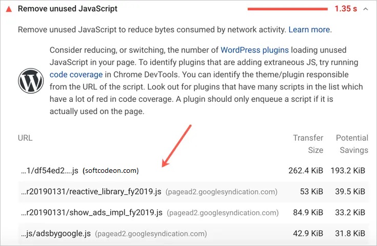 Remove Unused CSS JavaScript In WordPress