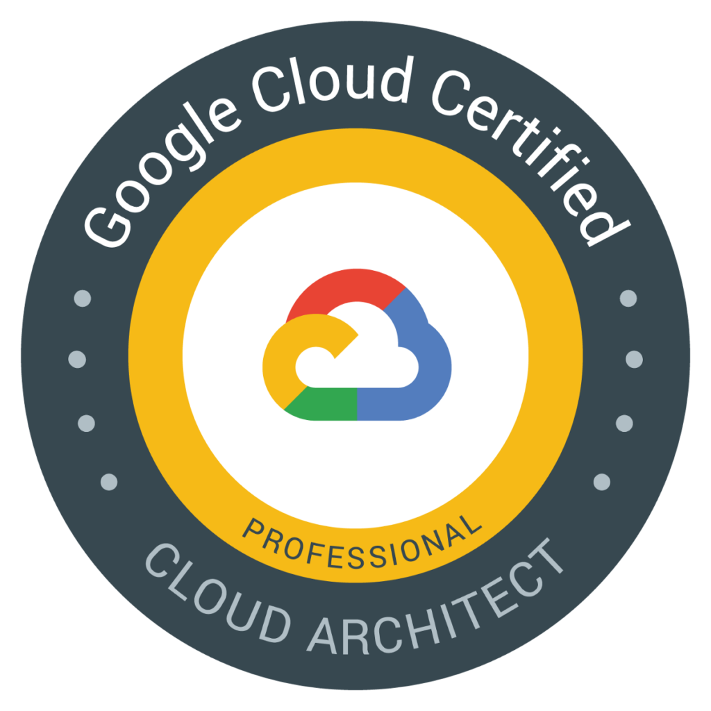 Google Certified Professional Cloud Architect