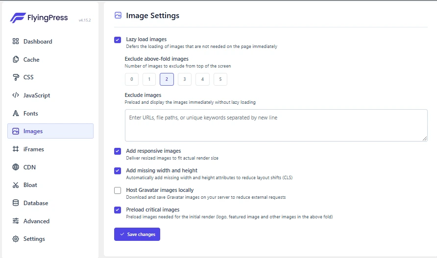FlyingPress Ultimate Guide to GET 100% Website Speed Score 7 Image Optimization