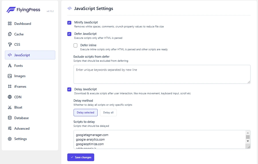 FlyingPress Ultimate Guide to GET 100% Website Speed Score 9 JavaScript Optimization