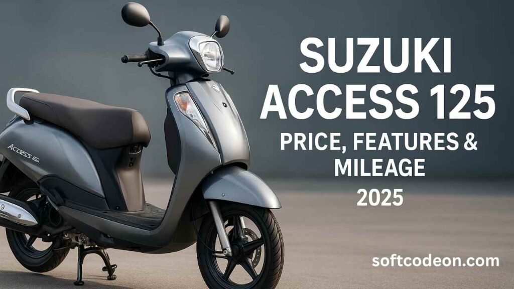 Suzuki Access 125 – Price, Features & Mileage 2025