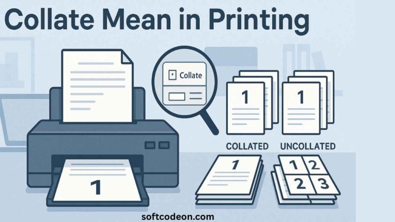 What Does Collate Mean in Printing?