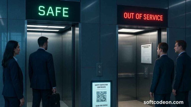 This Sign Shows When a Lift Is Safe to Use