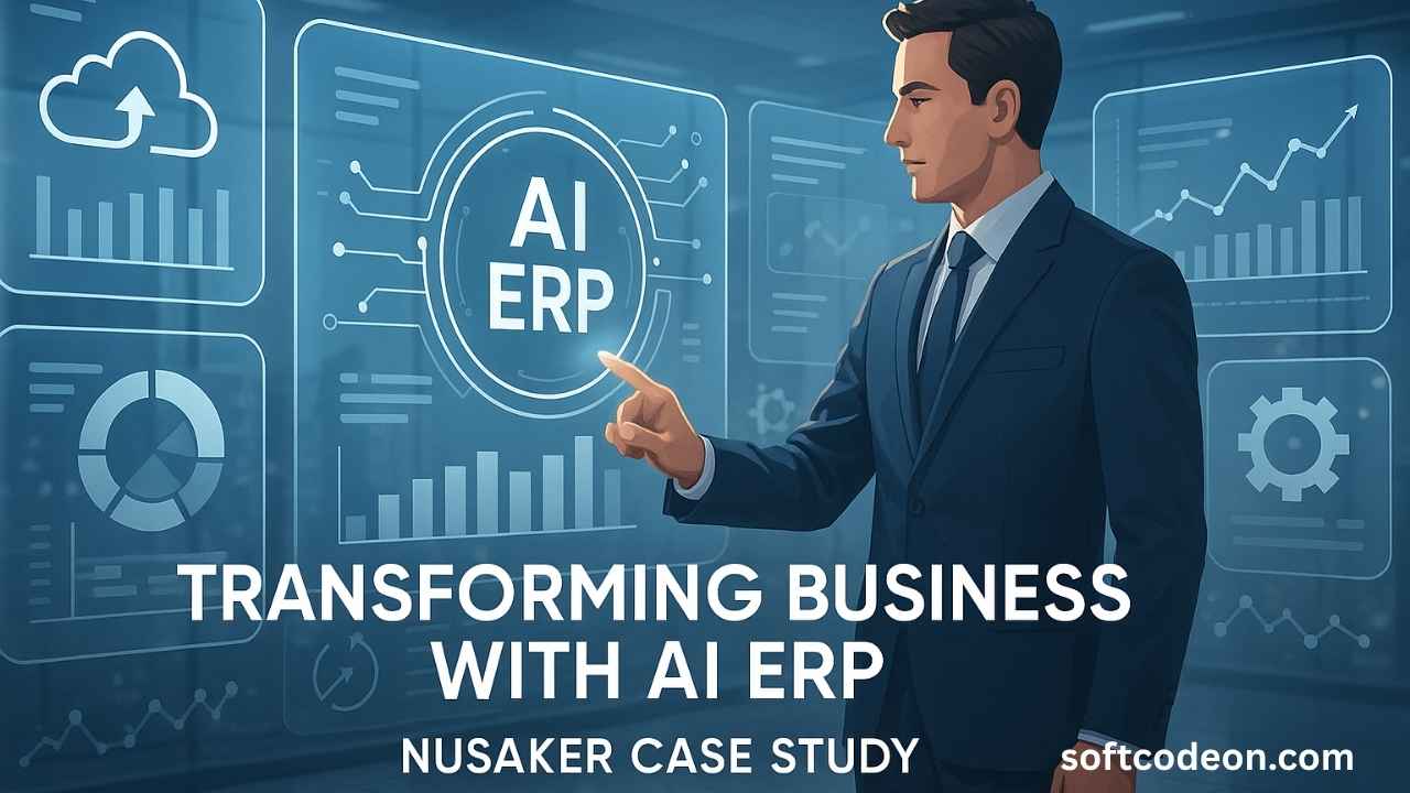 Transforming Business with AI ERP, Nusaker Case Study