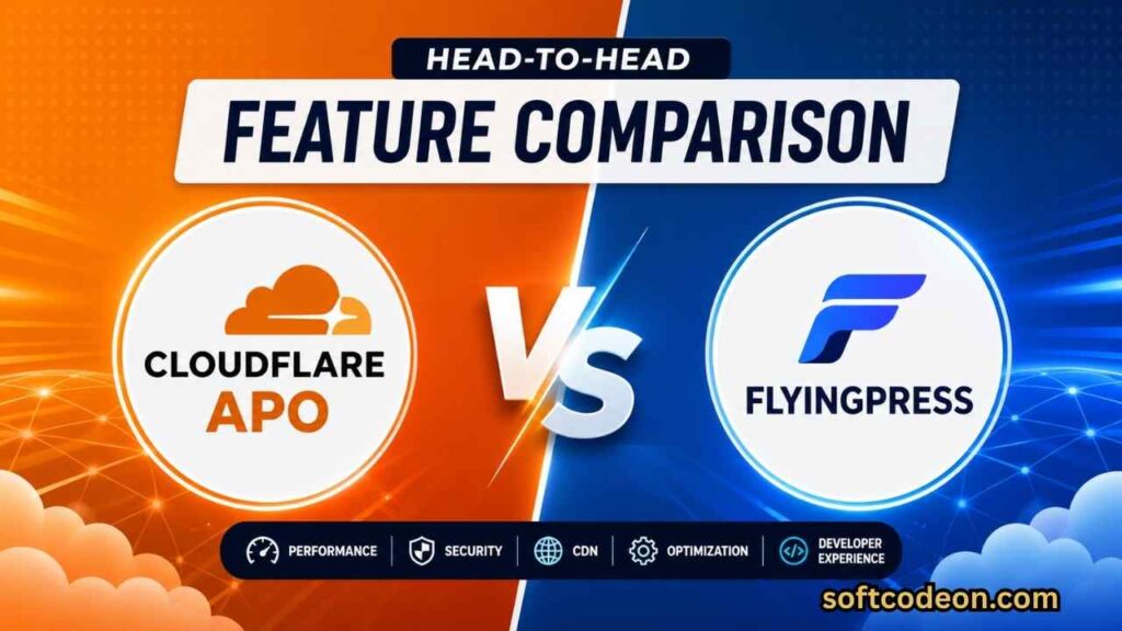 Cloudflare APO vs FlyingPress Head to Head Feature Comparison