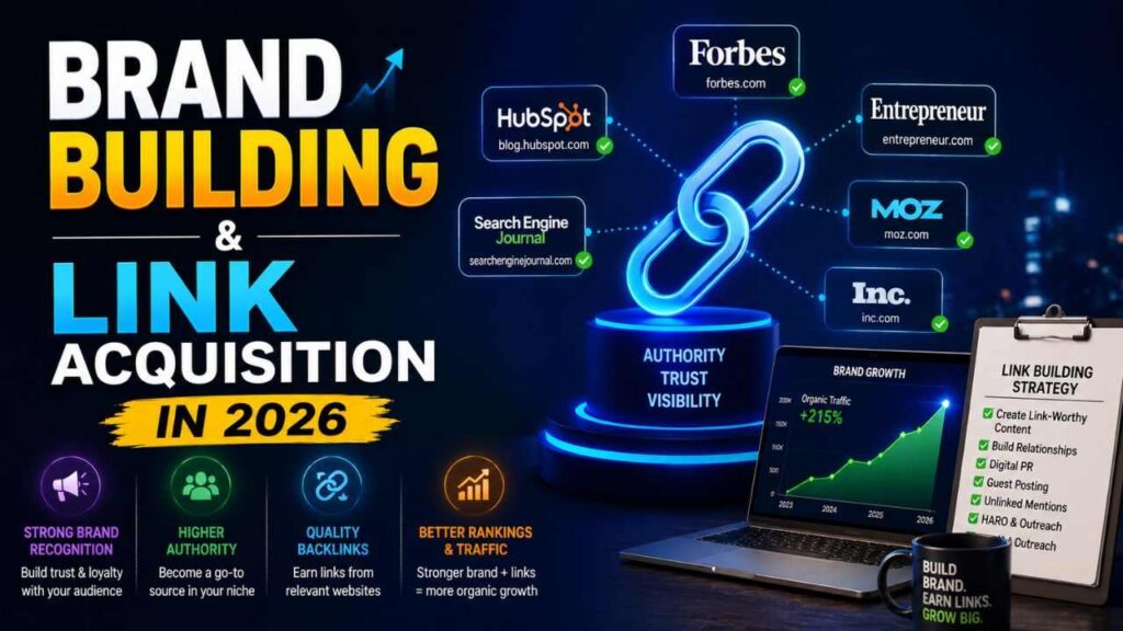 Brand Building and Link acquisition