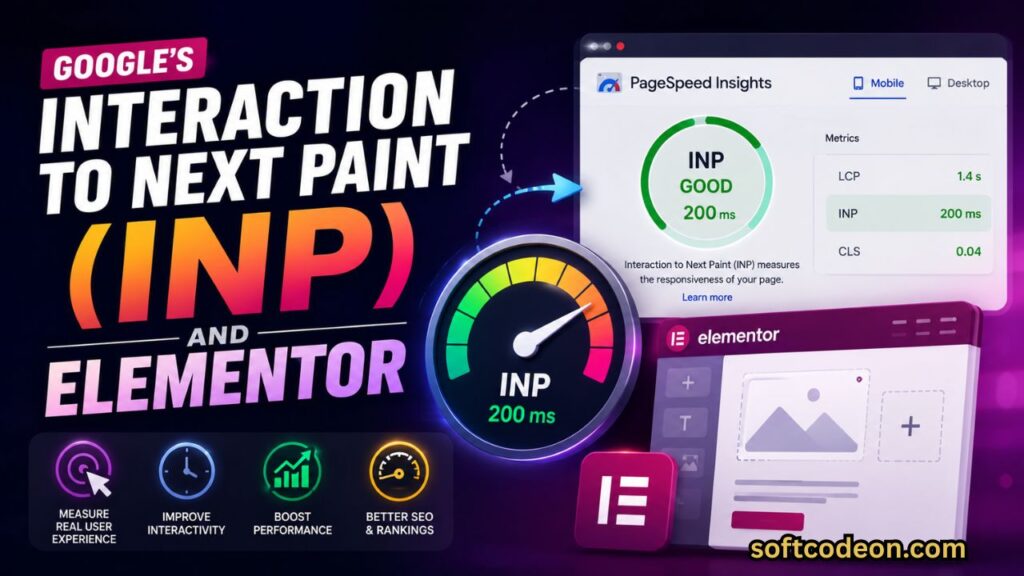 Elementor Site Slow? 15 Proven Fixes in 2026 5 Googles Interaction to Next Paint (INP) and Elementor