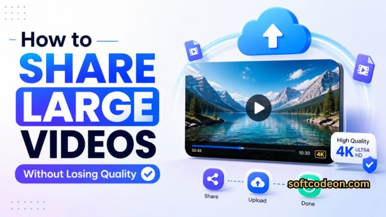 How to Share Large Videos Without Losing Quality