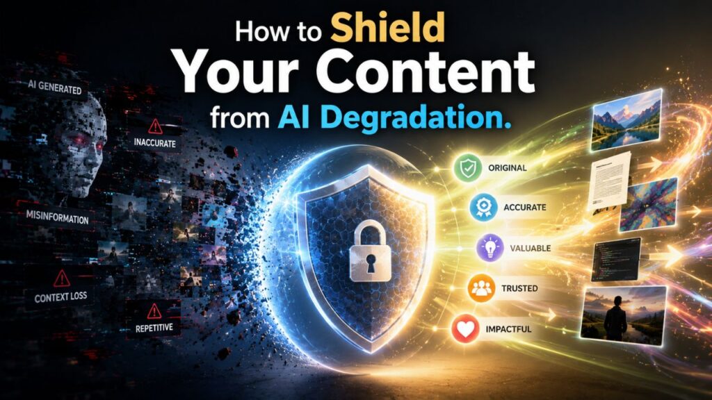 What Is Model Collapse? Dark Side of Generative AI 5 How to Shield Your Content from AI Degradation