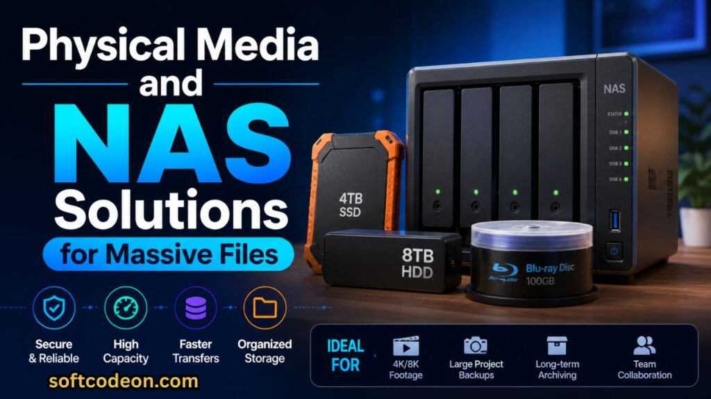 Physical Media and NAS Solutions for Massive Files