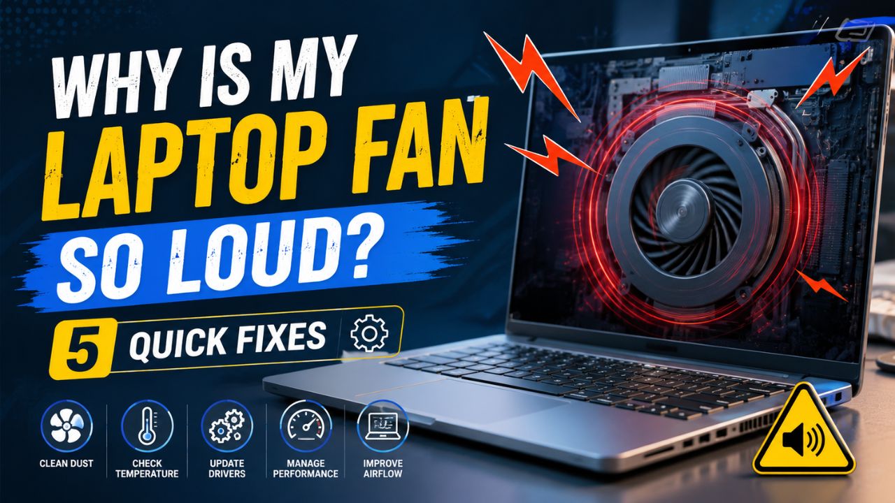 Why Is My Laptop Fan So Loud? 5 Quick Fixes 1 Why Is My Laptop Sound So Loud 5 Quick Fixes