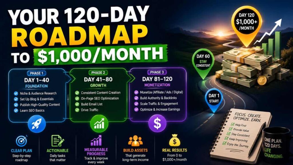 your 120 day roadmap to $1000