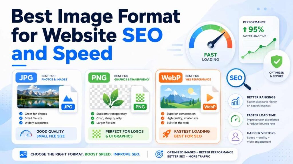 Best Image Format for Website SEO and Speed'