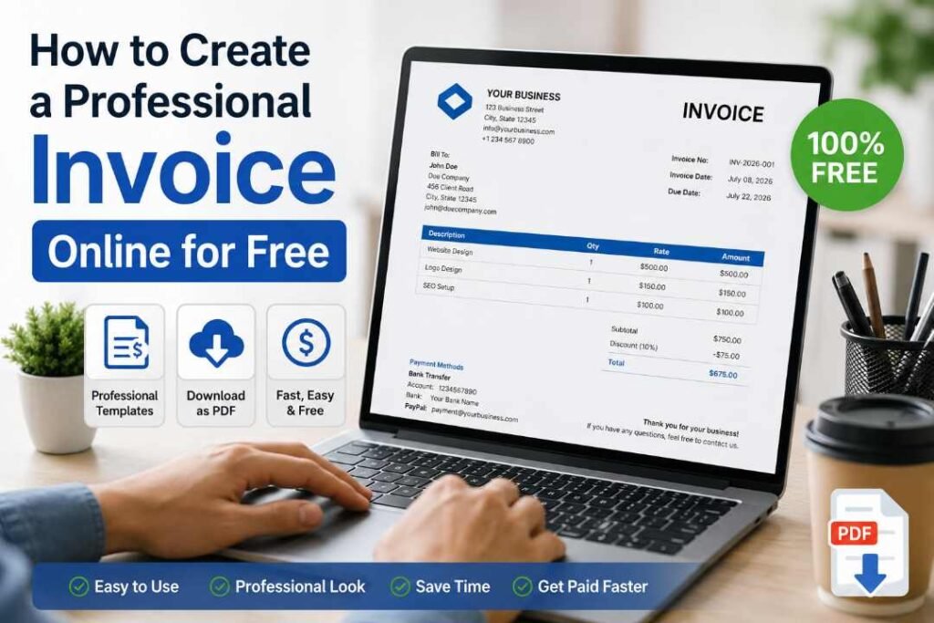 How to create a Professional Invoice Generator